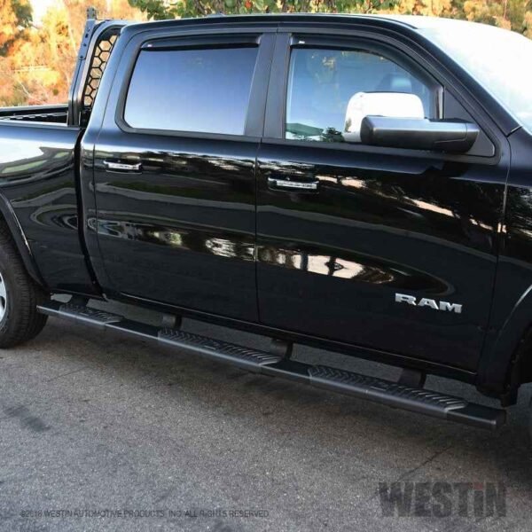 Westin 19-21 Ram 1500 Crew Cab R5 M-Series Wheel-to-Wheel Nerf Step Bars - Black - Image 3