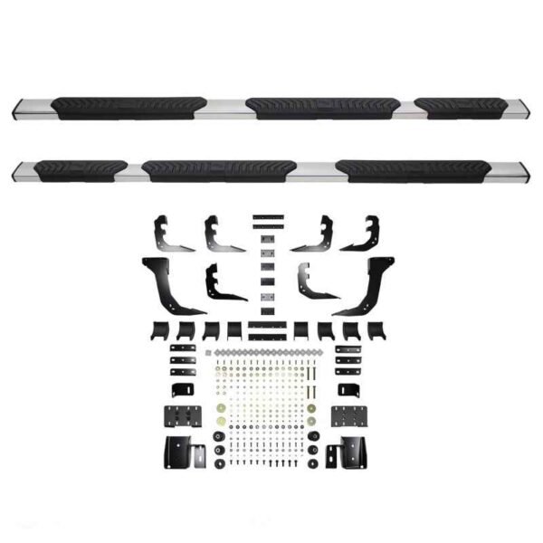 Westin 19-23 RAM 1500 Quad Cab 6.5ft. Bed (No 2019+ Clsc) R5 M-Series W2W Nerf Step Bars - Polish SS - Image 10