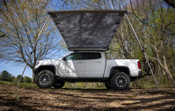 Mishimoto Borne Rooftop Awning 59in L x 79in D Grey - Image 6