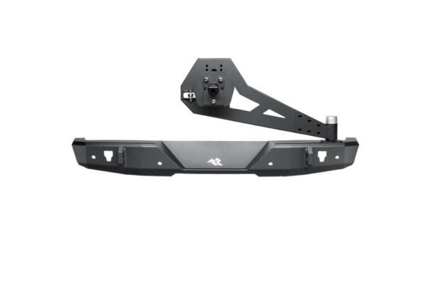 Rugged Ridge 18-22 Jeep Wrangler (JL) Rubicon/Spt 2dr HD Rear Bumper w/Swing Out Tire Carrier - Blk - Image 9