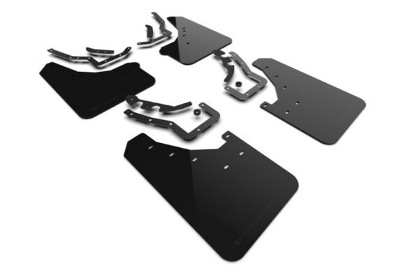 Rally Armor 2024 Toyota Tacoma Gen 4 Black UR Mud Flap w/Metallic Black Logo - Image 6