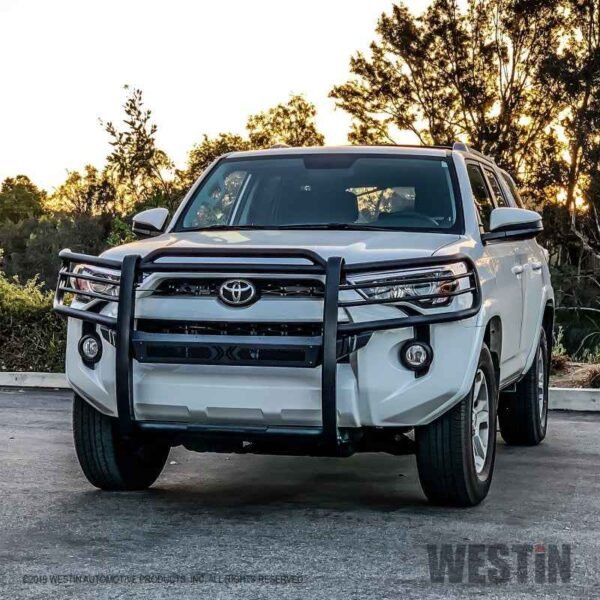 Westin 14-21 Toyota 4Runner (Excl. Limited) Sportsman X Grille Guard - Textured Black - Image 2