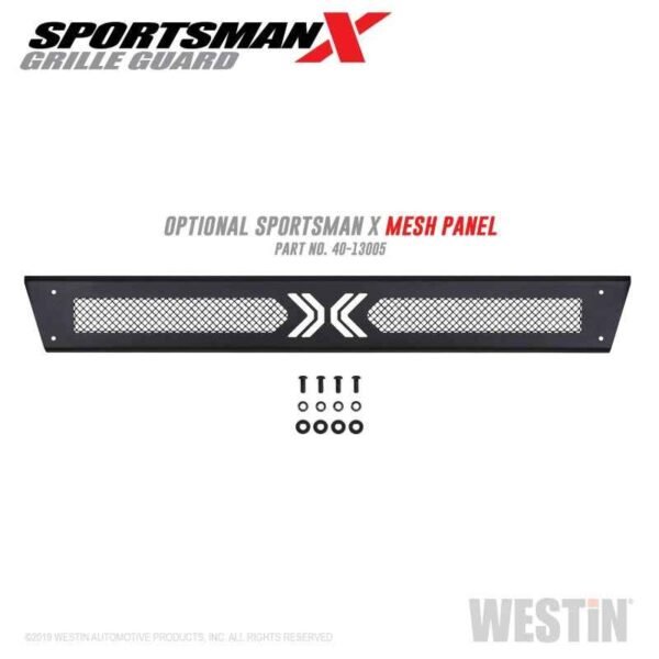Westin 14-21 Toyota 4Runner (Excl. Limited) Sportsman X Grille Guard - Textured Black - Image 3