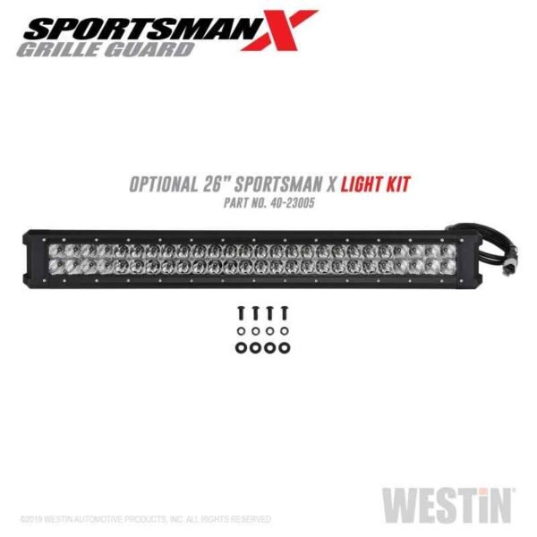 Westin 14-21 Toyota 4Runner (Excl. Limited) Sportsman X Grille Guard - Textured Black - Image 6