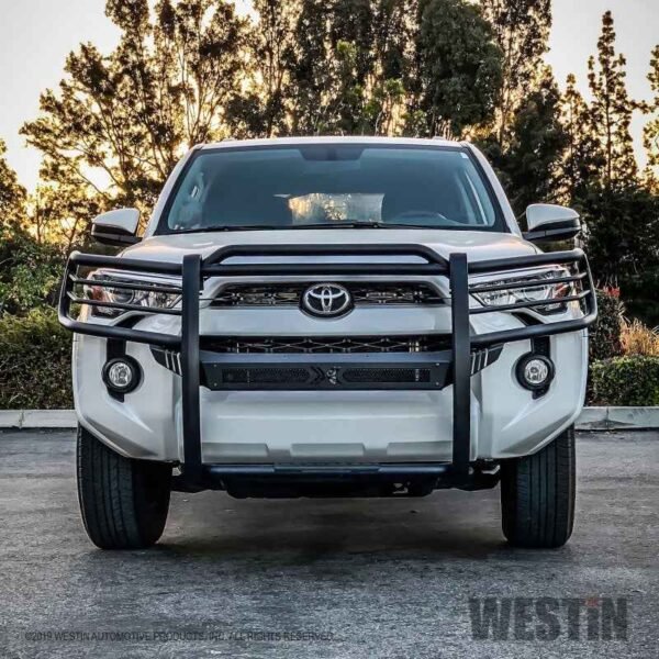 Westin 14-21 Toyota 4Runner (Excl. Limited) Sportsman X Grille Guard - Textured Black - Image 10
