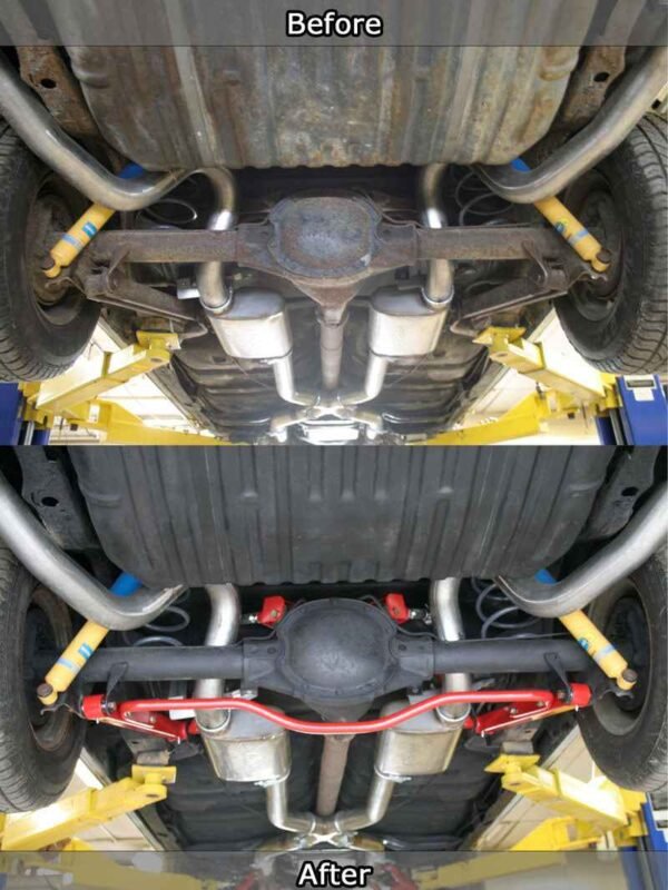 UMI Performance 64-72 GM A-Body 1in Solid CrMo Rear Sway Bar - Image 3