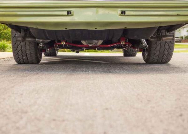UMI Performance 64-72 GM A-Body 1in Tubular Rear Sway Bar Chassis Mounted - Image 5