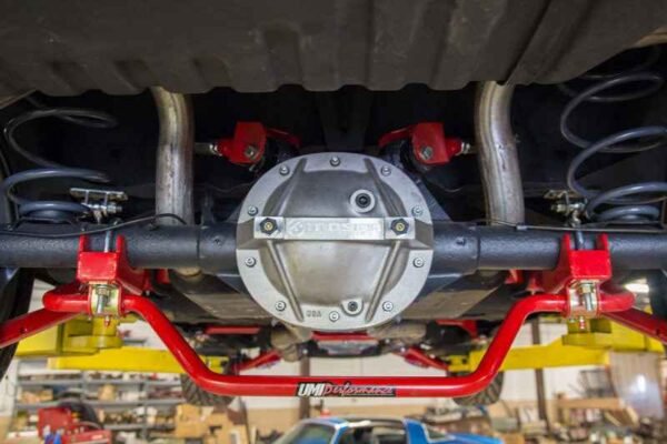 UMI Performance 64-72 GM A-Body 1in Tubular Rear Sway Bar Chassis Mounted - Image 6