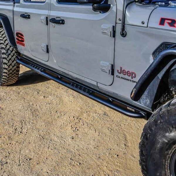 Westin 20-23 Jeep Gladiator Rock Slider - Textured Black - Image 6