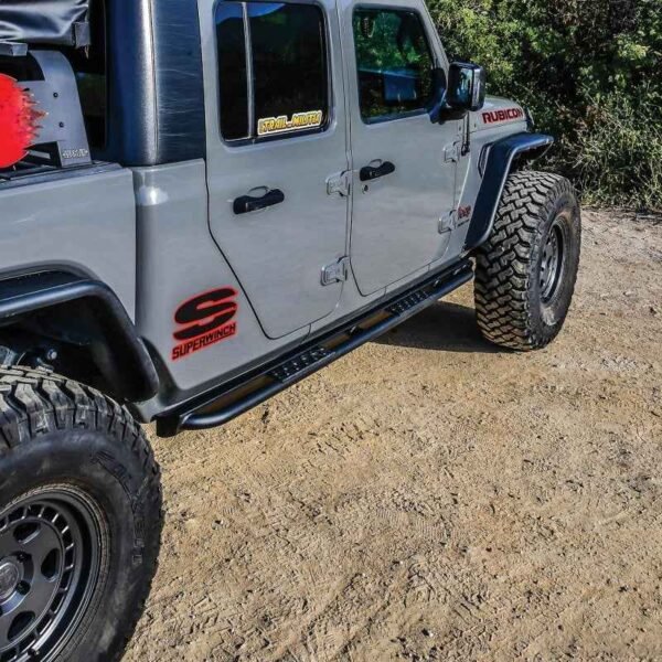 Westin 20-23 Jeep Gladiator Rock Slider - Textured Black - Image 7