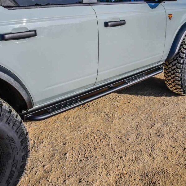 Westin 21-23 Ford Bronco 4dr (Excl. Bronco Sport) Rock Slider - Textured Black - Image 2