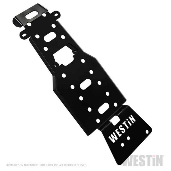 Westin/Snyper 07-11 Jeep Wrangler Transmission Pan Skid Plate - Textured Black - Image 3
