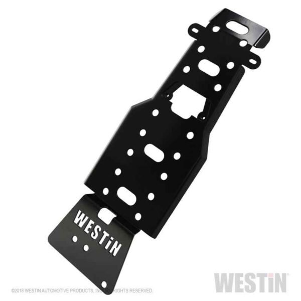 Westin/Snyper 07-11 Jeep Wrangler Transmission Pan Skid Plate - Textured Black - Image 7