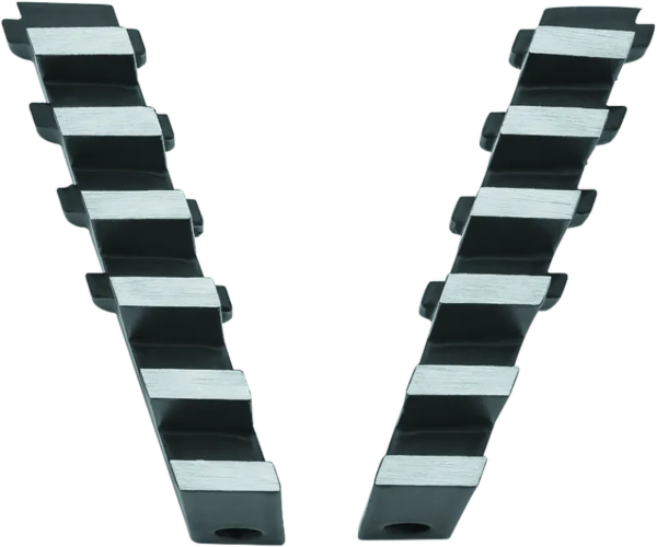 Kuryakyn Exhaust Port Fillers For Indian Black & Raw