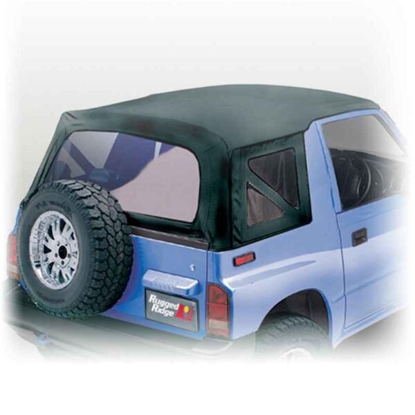 Rugged Ridge S-Top Black Denim Clear Windows 88-94 Sidekicks - Image 2