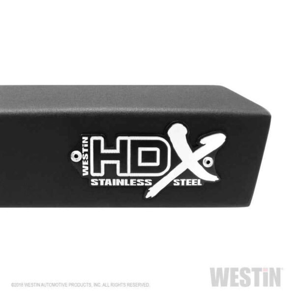 Westin 07-21 Toyota Tundra CrewMax HDX Stainless Drop Nerf Step Bars - Tex. Blk - Image 6
