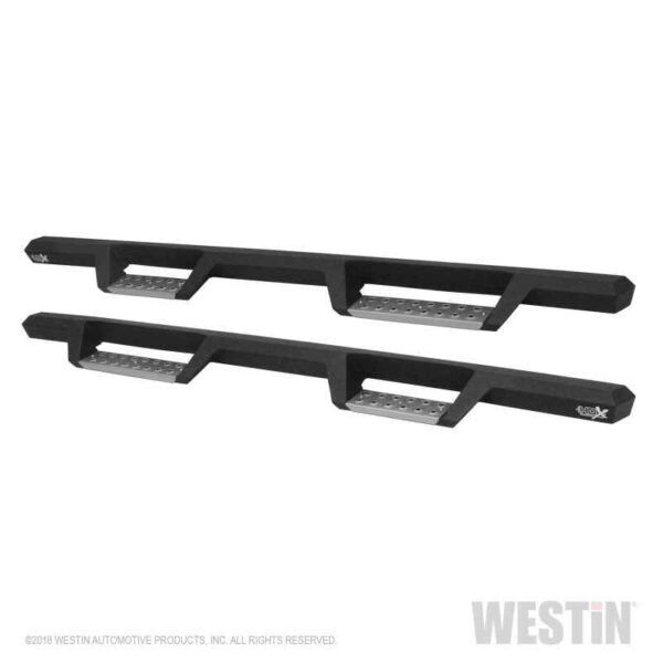 Westin 19-20 Ram 1500 Crew Cab HDX Stainless Drop Nerf Step Bars - Textured Black - Image 3