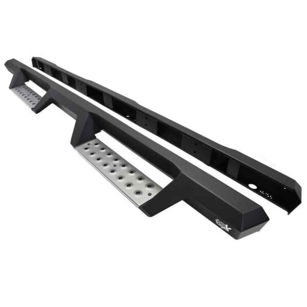 Westin 22-23 Toyota Tundra Double Cab HDX Stainless Drop Nerf Step Bars - Tex. Blk - Image 2
