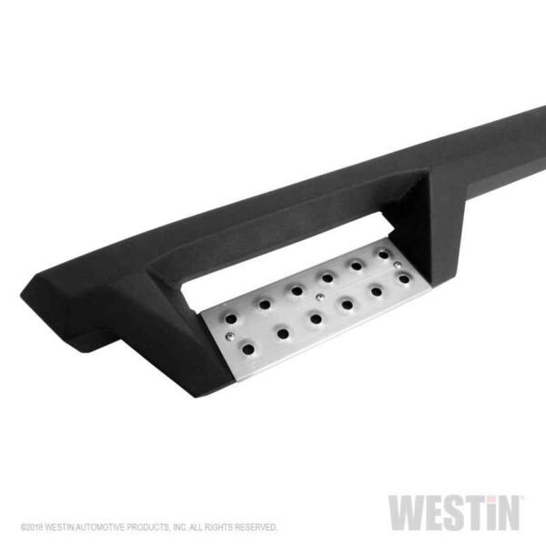 Westin/HDX 99-16 Ford F-250/350 Crew Cab (6.75ft Bed) Stainless Drop Nerf Step Bars - Textured Black - Image 5
