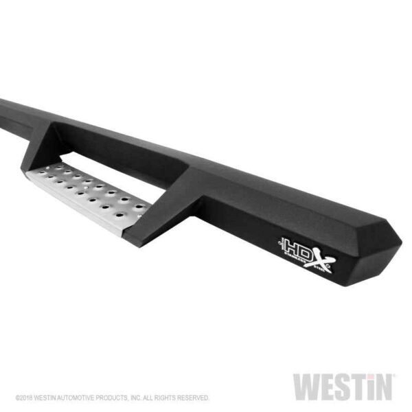 Westin/HDX 99-16 Ford F-250/350 Crew Cab (6.75ft Bed) Stainless Drop Nerf Step Bars - Textured Black - Image 8
