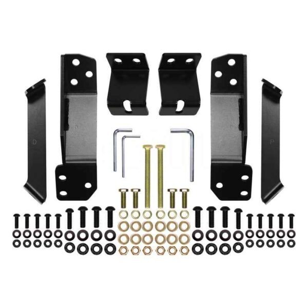 Westin 19-21 Chevrolet Silverado 1500 HDX Modular Grille Guard - Black - Image 2