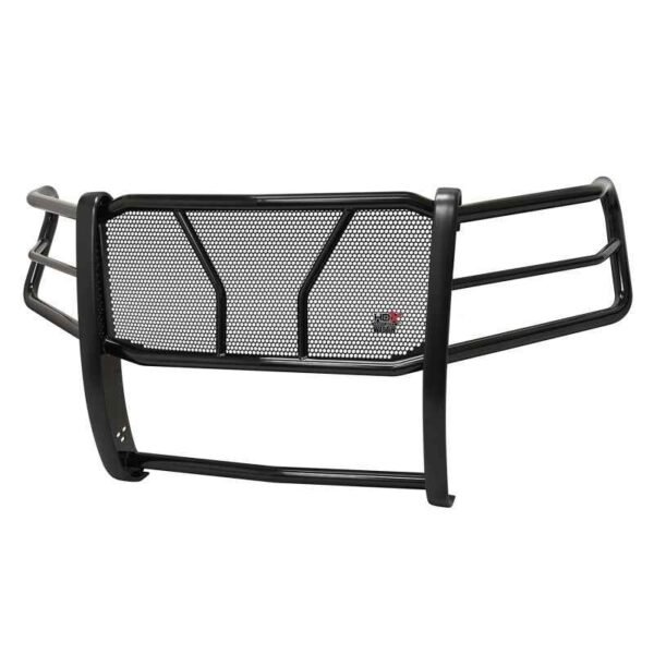 Westin 19-21 Chevrolet Silverado 1500 HDX Modular Grille Guard - Black - Image 4