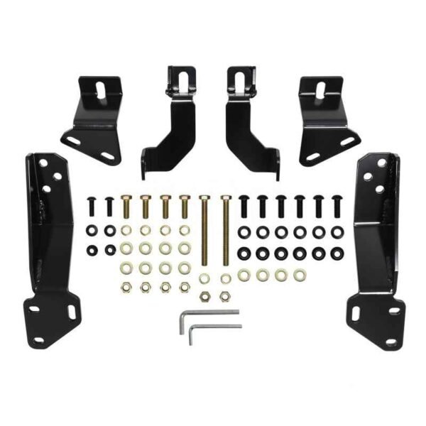 Westin 20-22 Chevrolet Silverado 2500/3500 HDX Modular Grille Guard - Black - Image 2
