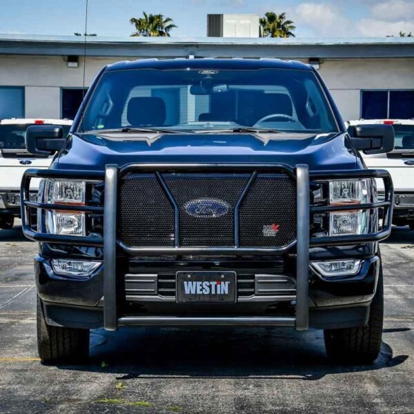 Westin 21-22 Ford F-150 HDX Modular Grille Guard - Black - Image 4