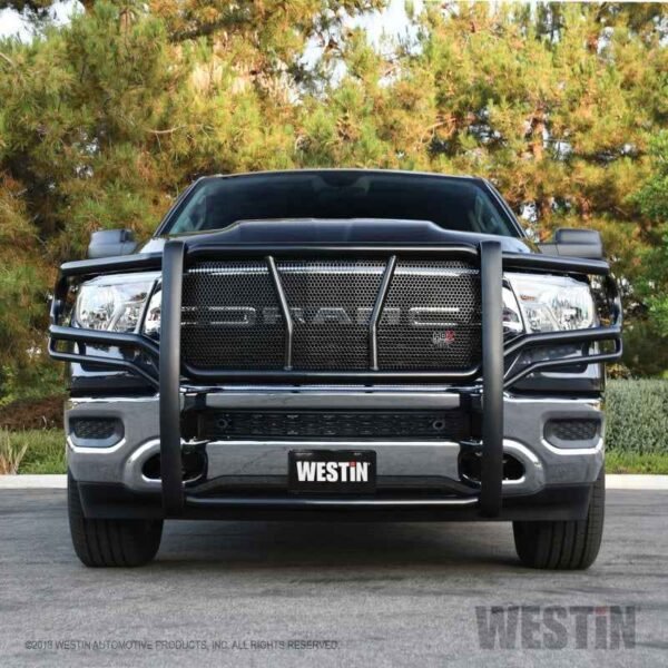 Westin 19-21 Ram 1500 (non Rebel/Warlock) HDX Grille Guard - Black - Image 3