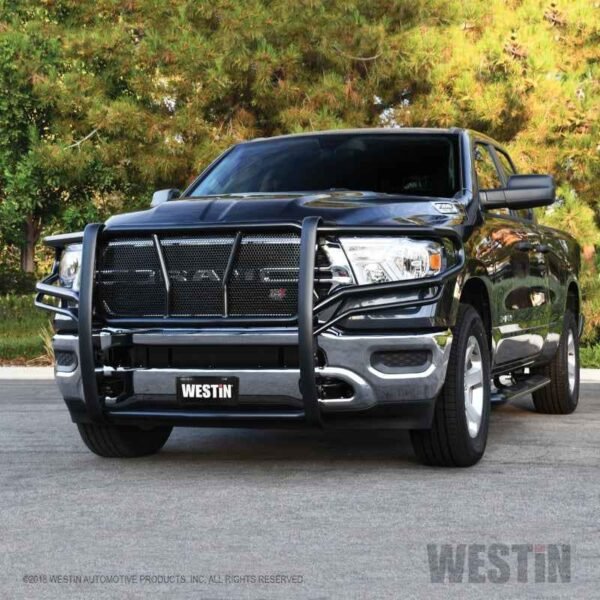 Westin 19-21 Ram 1500 (non Rebel/Warlock) HDX Grille Guard - Black - Image 4