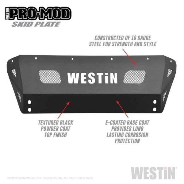 Westin 14-21 Toyota Tundra Pro-Mod Skid Plate - Image 3
