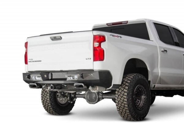 Addictive Desert Designs 19-20 GM 1500 Stealth Fighter Rr Bumper w/ Backup Sensor Cutouts - Image 3