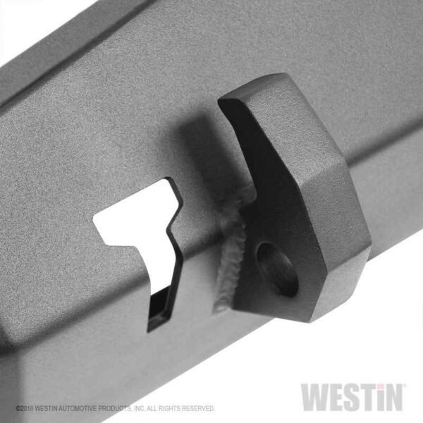 Westin 07-18 Jeep Wrangler JK WJ2 Stubby Front Bumper - Tex. Blk - Image 8