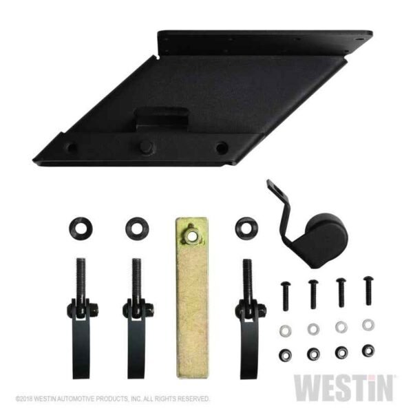 Westin 07-18 Jeep Wrangler JK WJ2 Off-Road Jack Mount - Textured Black - Image 9