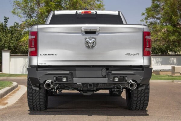 Addictive Desert Designs 2019 Ram 1500 Hammer Stealth Fighter Rear Bumper w/ 6 Sensor Cutouts - Image 3