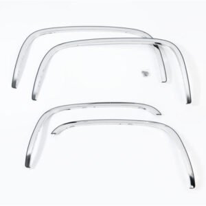 Putco 17-20 Ford SuperDuty w/o Factory Flares - 2in Wide Stainless Steel Fender Trim - 97280