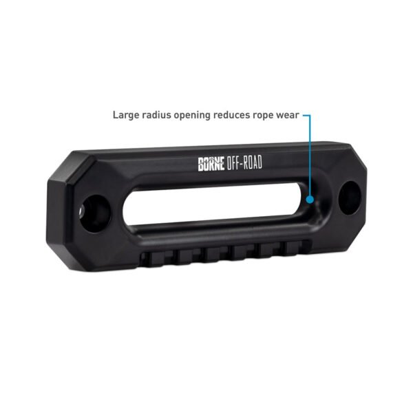 Borne Off-Road Hawse Fairlead - Black - Image 2