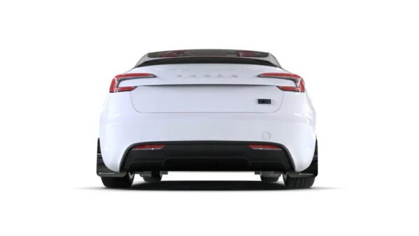 Rally Armor 2024 Tesla Model 3 Highland Black UR Mud Flap Dark Grey Logo - Image 5