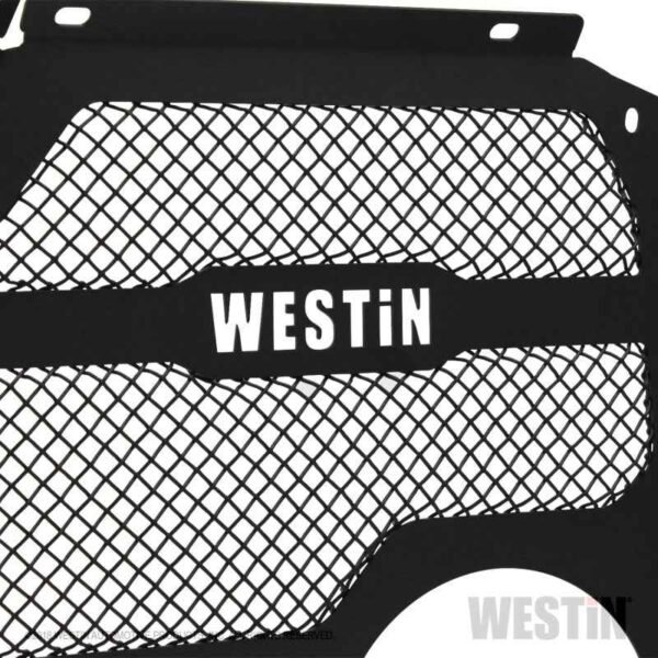 Westin 07-18 Jeep Wrangler JK Inner Fenders - Front - Textured Black - Image 2