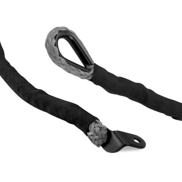 Borne Off-Road Synthetic Rope - 3/8in x 85ft - Grey - Image 3
