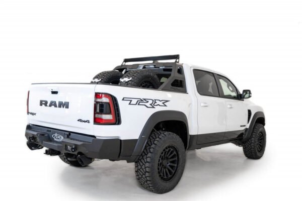 Addictive Desert Designs 2021 Dodge Ram 1500 TRX Stealth Fighter Chase Rack - Hammer Black - C6215521101NA - Image 5