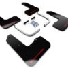 Rally Armor 2019+ Hyundai Veloster N UR Black Mud Flap w/ Red Logo