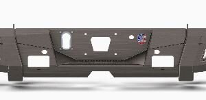 Road Armor 6172DR-A0-P2-MHBH Identity Rr Bmpr