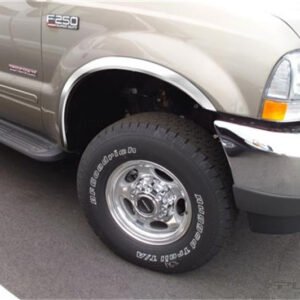 Putco 99-07 Ford SuperDuty Pickup - Full Stainless Steel Fender Trim - 97216