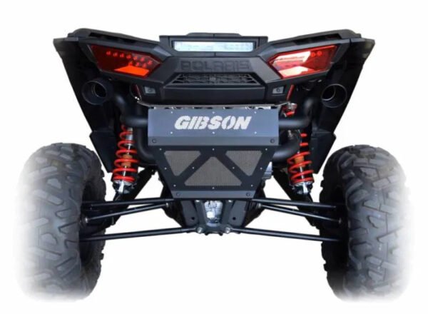 Gibson Polaris RZR UTV Beauty Plate - Black Ceramic - Image 2
