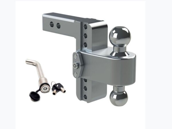 Weigh Safe LTB6-2-KA Turnover Ball 4' Drop Hitch W/ 2.5'