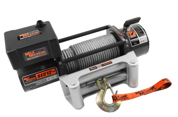 76-50251BW Mile Marker Winch Vehicle Mounted