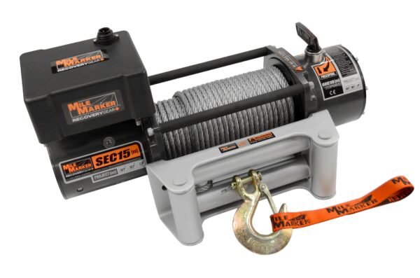 76-50260W Mile Marker Winch Vehicle Mounted