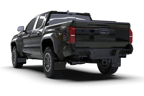 Rally Armor 2024 Toyota Tacoma Gen 4 Black UR Mud Flap w/Metallic Black Logo - Image 2