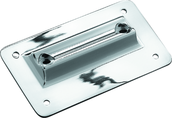 Kuryakyn Laydown License Plate Holder 97-08 Touring Chrome